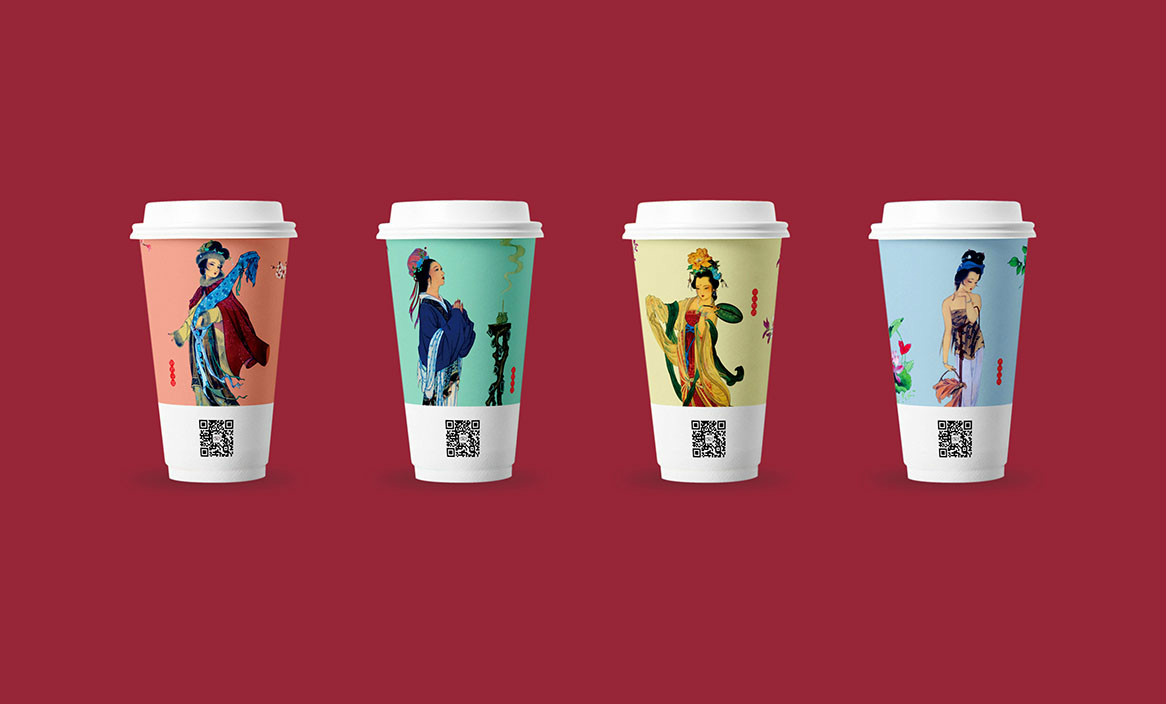 茶花賦奶茶品牌包裝設(shè)計 茶花賦奶茶品牌包裝設(shè)計